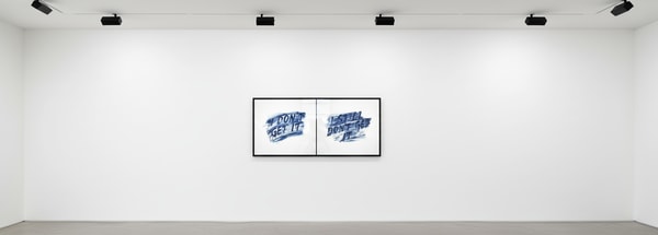 Mel Bochner - I Don't Get It / I Still Don't Get It, 2014, Etching with aquatint in two parts