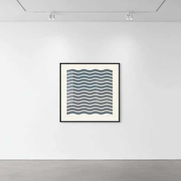 Bridget Riley - Coloured Greys 1, 1972, Screenprint