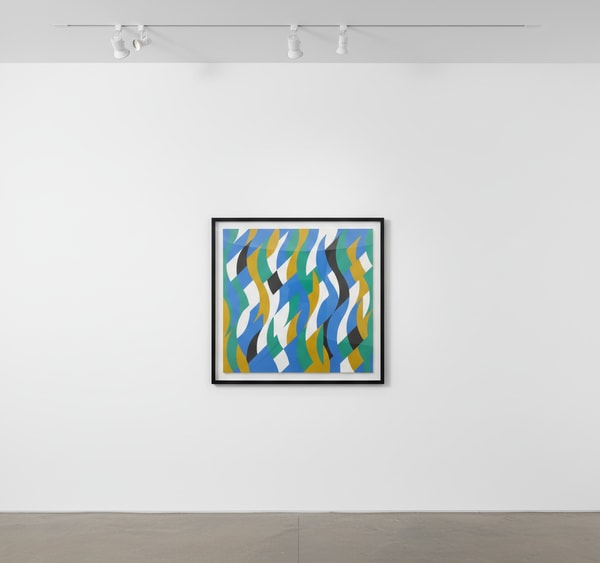 Bridget Riley - Echo, 1998, Screenprint