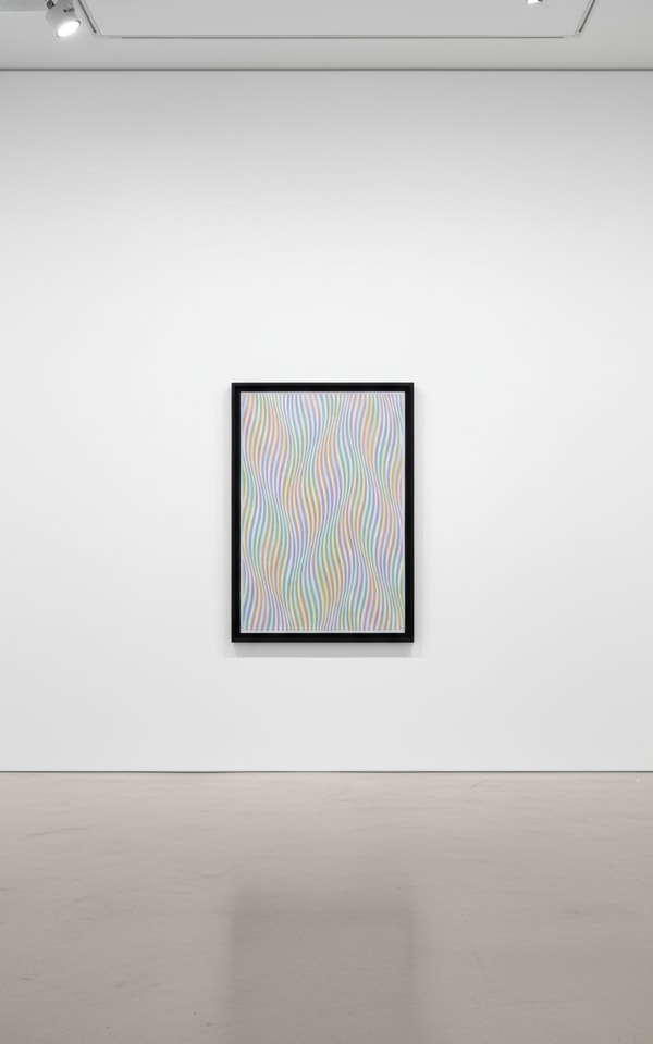 Bridget Riley - Elapse, 1982, Screenprint