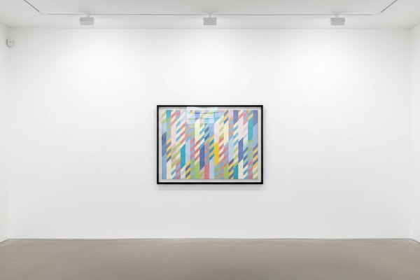 Bridget Riley - June, 1992, Screenprint