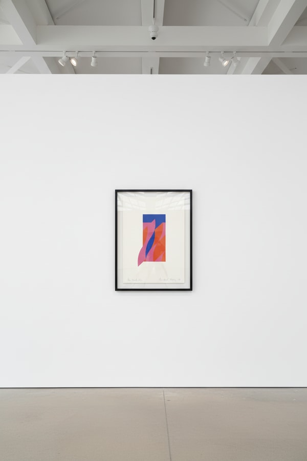 Bridget Riley - One Small Step, 2009, Screenprint