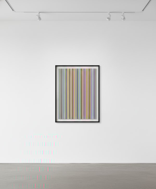 Bridget Riley - RA inverted, 2009, Screenprint