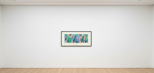 Bridget Riley - Red, 2005, Screenprint