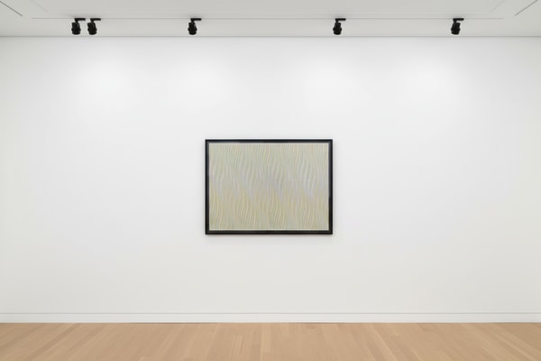 Bridget Riley - Untitled (blue), 1978, Screenprint