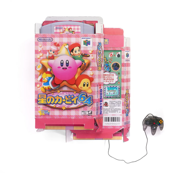 Connor Gottfried - CTRL-C, 2025, Aluminum composite panelling, 7” IPS screen, Raspberry Pi, N64 emulator, Kirby 64 ROM, N6...