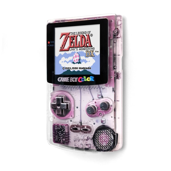 Connor Gottfried - Opaque (Purple), 2025, Acrylic with clear layer, 8" IPS panel, Raspberry Pi 4b, Super Mario Deluxe...