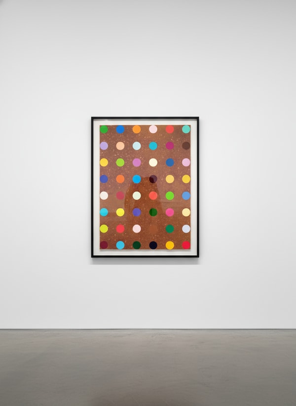 Damien Hirst - Carvacrol, 2008, Silkscreen with glitter