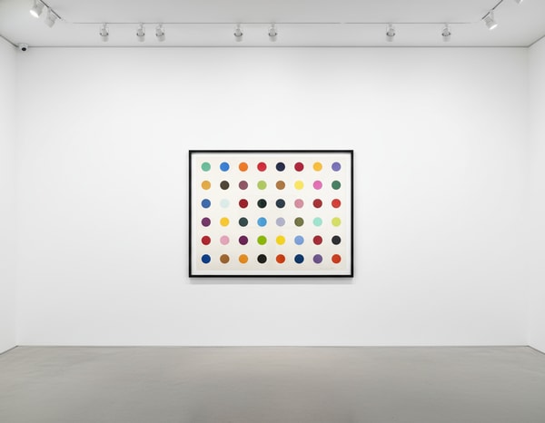Damien Hirst - Fluoroiodobenzene, 2010, Woodcut