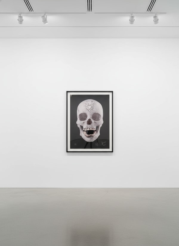 Damien Hirst - For the Love of God (DD), 2007, Silkscreen with diamond dust