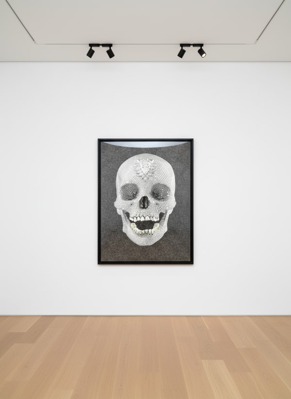 Damien Hirst - For the Love of God (enlightenment), 2012, Screenprint with diamond dust
