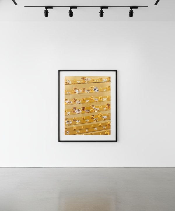 Damien Hirst - Gold Tears, Utopia, 2012, Foil Block
Signed