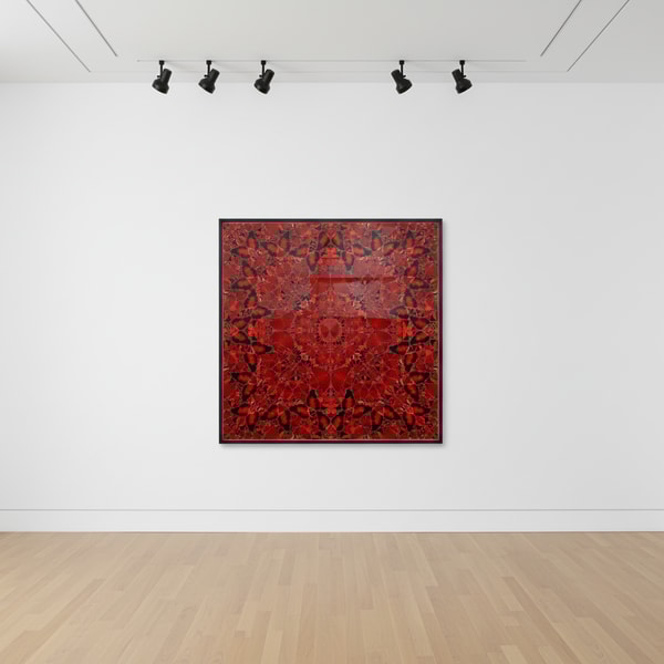 Damien Hirst - H10-2 Nūr Jahān (The Empresses), 2022, Laminated Giclée print on aluminium composite, screen printed with g...