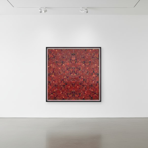 Damien Hirst - H10-3 Theodora (The Empresses), 2022, Laminated Giclée print on aluminium composite, screen printed with gl...