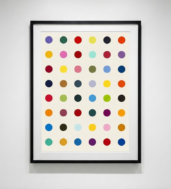Damien Hirst - Hydroxylysine, 2010, Woodcut