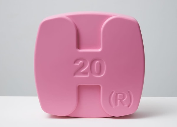 Damien Hirst - Hygroton (Pink), 2014, Polyurethane resin with ink pigment