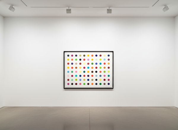 Damien Hirst - M-Fluorobenzoyl Chloride, 2018, Woodcut