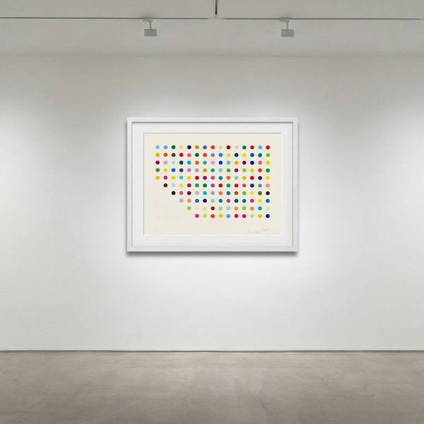 Damien Hirst - Meprobamate, 2011, Screenprint in colors