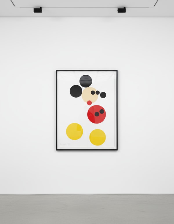 Damien Hirst - MIckey Mouse (Large), 2014, Screen print