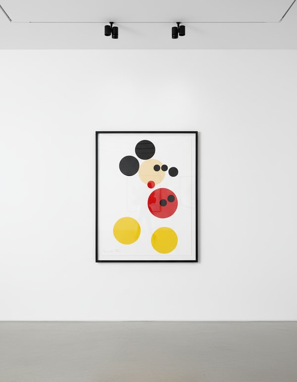 Damien Hirst - MIckey Mouse (Small), 2014, Screen print