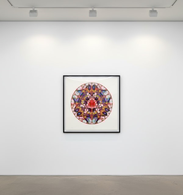 Damien Hirst - Psalm: Domine, Ne in Furore, 2010, Screenprint with Diamond Dust