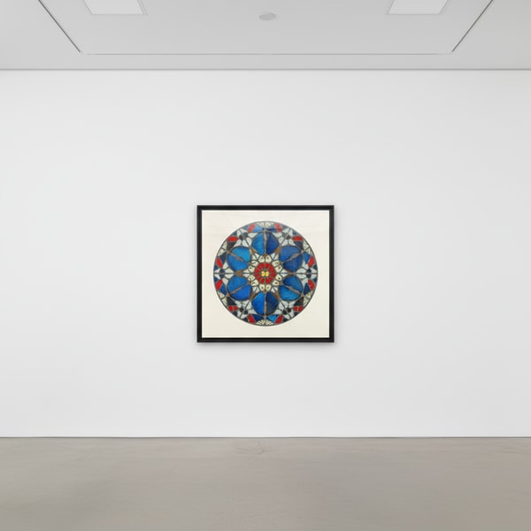 Damien Hirst - Psalm : Verba Mea Auribus (Diamond Dust), 2009, Silkscreen print with glaze and diamond dust