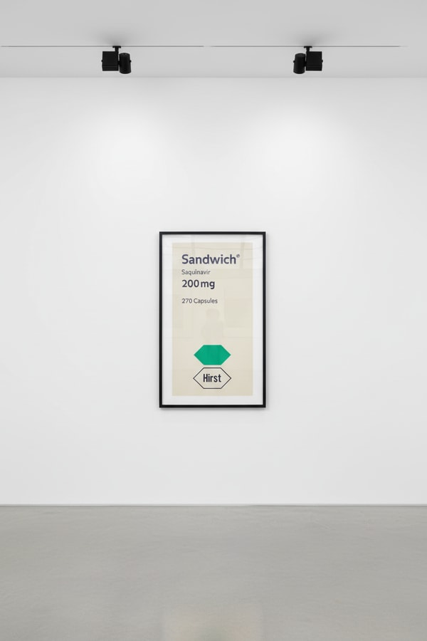Damien Hirst - Sandwich (from The Last Supper), 1999, Screen print