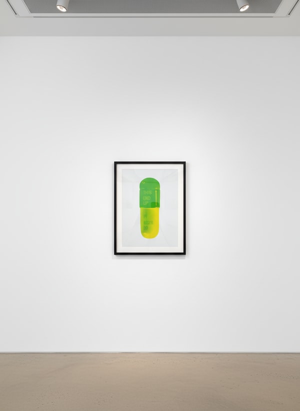Damien Hirst - The Cure (Mint Blue/ Apple Green/ Lemon Yellow), 2014, Silkscreen