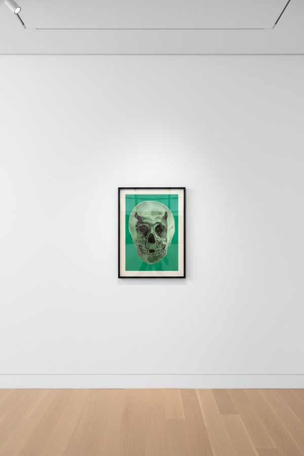 Damien Hirst - Till Death Do Us Part (green/emerald), 2012, Silkscreen