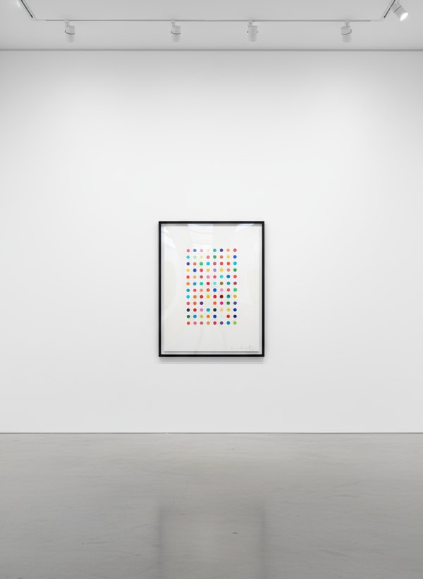Damien Hirst - Xylene Cyanol Dye Solution, 2005, Etching