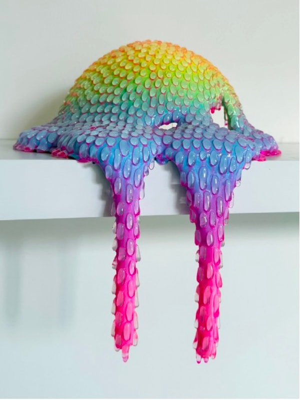 Dan Lam - Drench, 2025, Foam, acrylic, resin, polymer