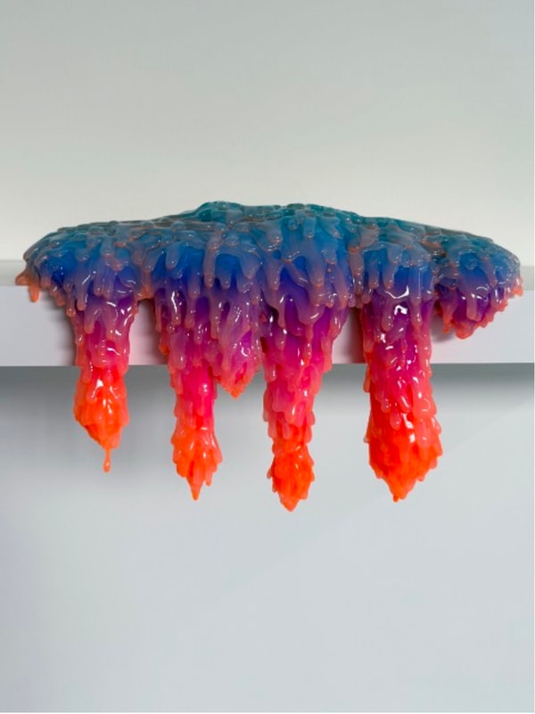 Dan Lam - Pulp, 2025, Foam, acrylic, resin, polymer