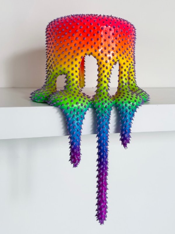 Dan Lam - Trill, 2025, Foam, Acrylic, Resin, Polymer