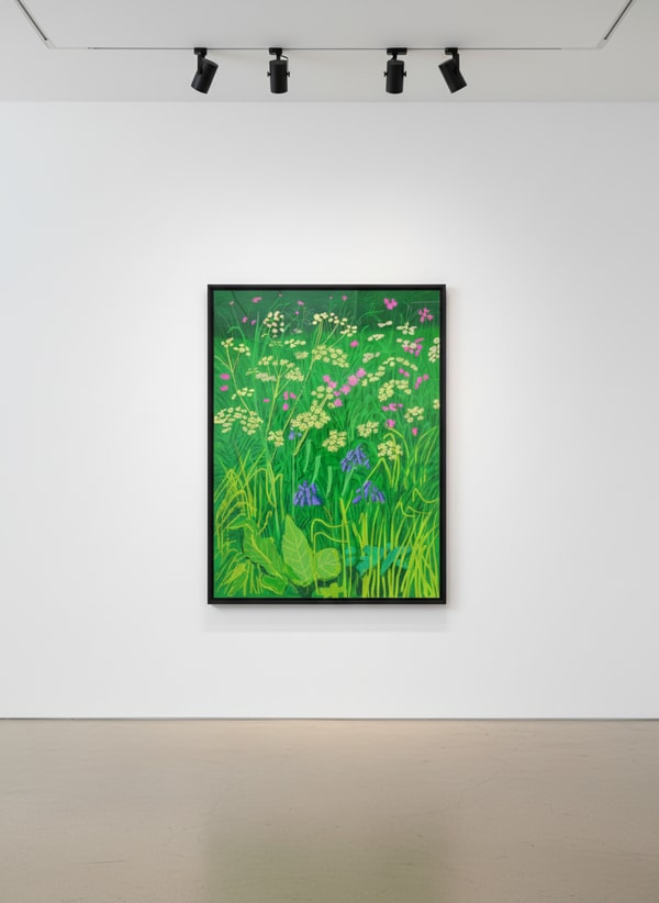 David Hockney - 17th of May From 'The Arrival of Spring in Woldgate, East Yorkshire, 2011, iPad Printed on Paper
