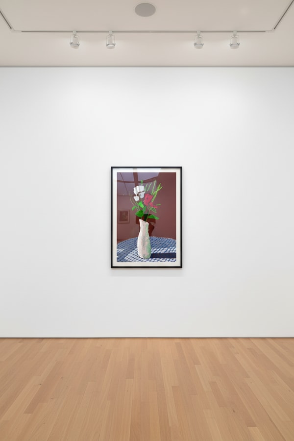 David Hockney - 30th January 2021, The First One, 2021, iPad painting printed on paper