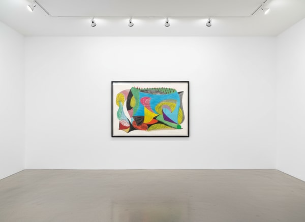 David Hockney - Above and Beyond, 1993, Screen print