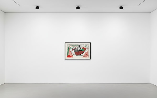 David Hockney - Apples, Pears, and Grapes, 1986, Home Made Print
