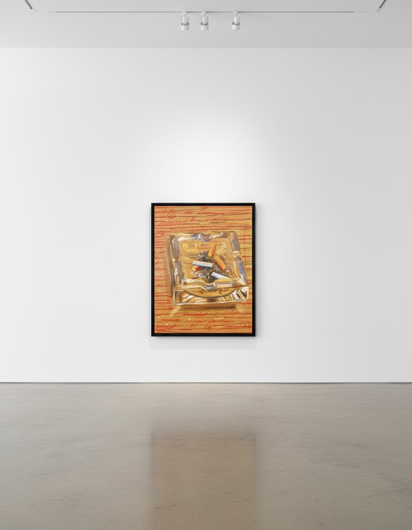 David Hockney - Ashtray, 2010, iPad drawing