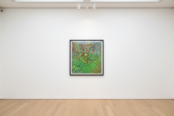 David Hockney - Autumn Leaves, 2008, Inkjet Printed Computer Drawing on Paper