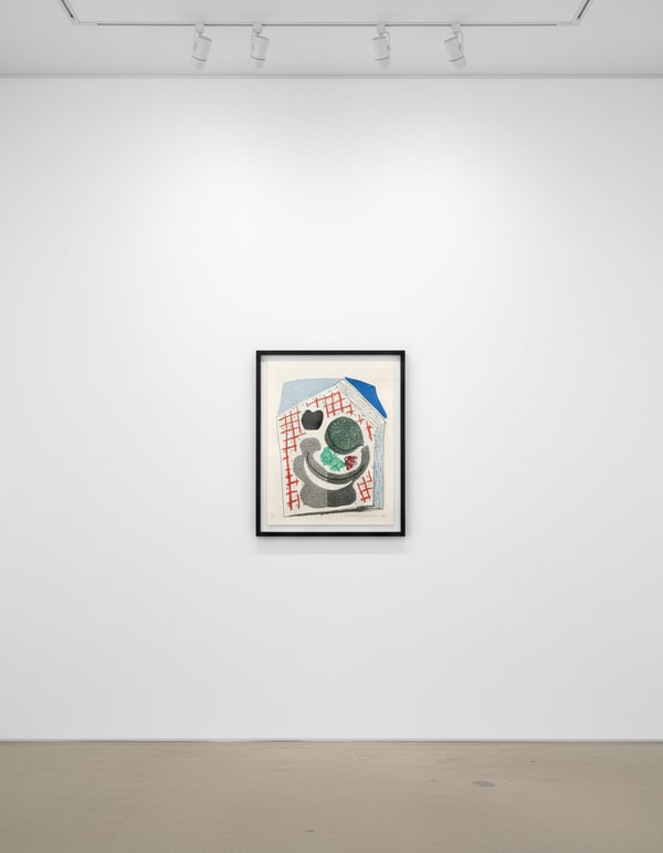 David Hockney - Bowl of Fruit, 1986, Home Made Print