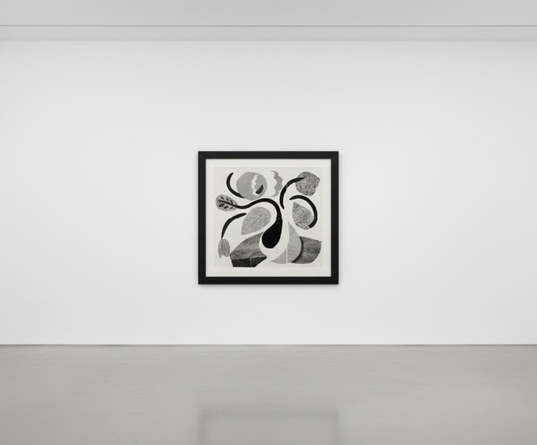 David Hockney - Dancing Flowers, 1986, Home made print, on 120g Arches rag paper executed on an office colour copy machine