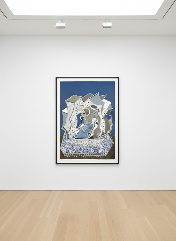 David Hockney - Deux, 1991, Lithograph on paper