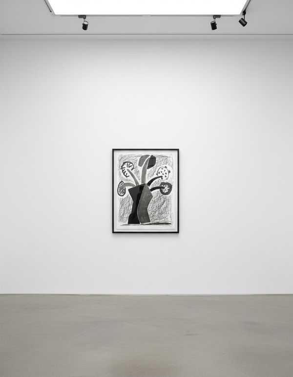 David Hockney - Growing, 1986, Home made print on 120g Arches rag paper executed on an office colour copy machine