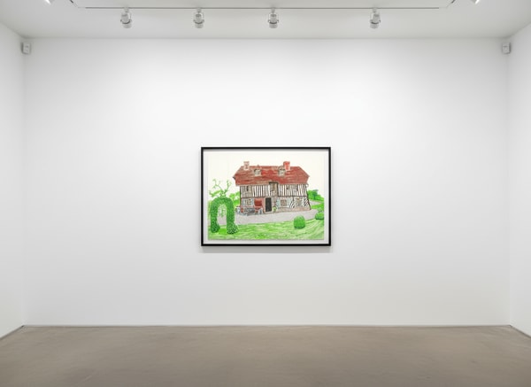 David Hockney - In Front of House Looking North, 2019, Inkjet print on paper