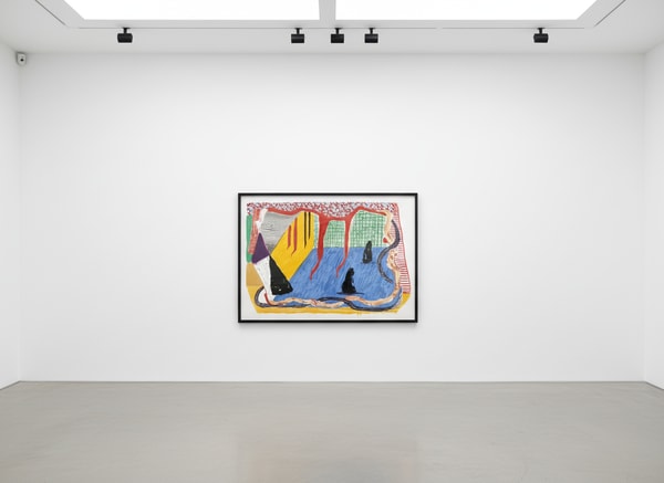 David Hockney - Ink in the Room, 1993, Screen print