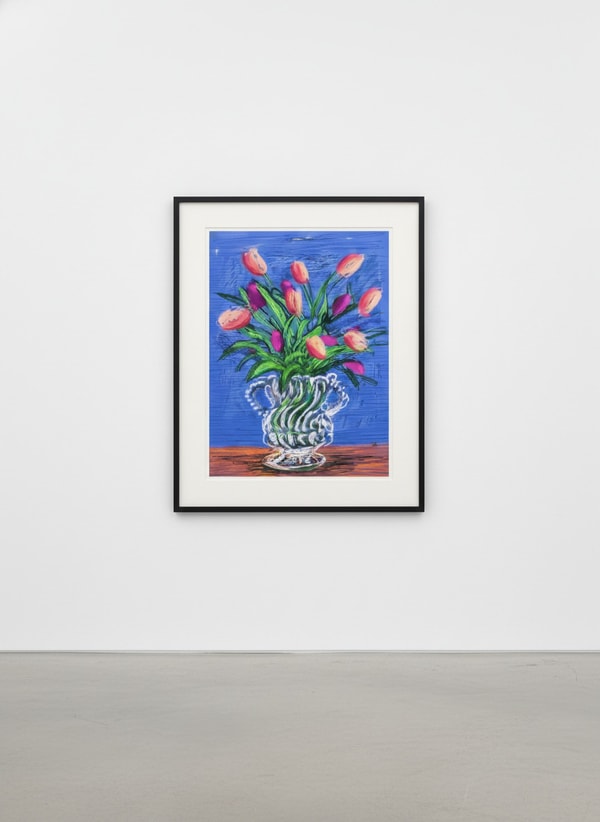 David Hockney - iPad Drawing 346, 2010, iPad Drawing Printed on Paper