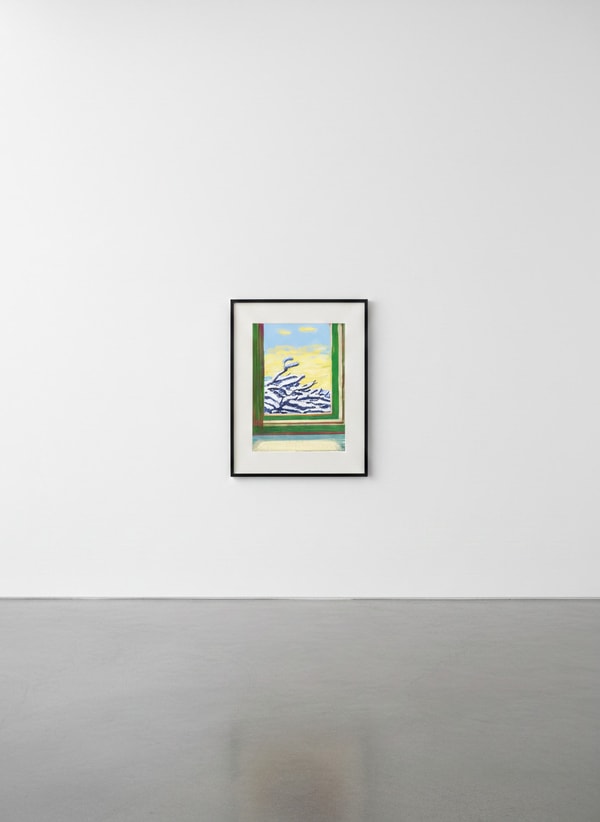 David Hockney - iPad Drawing No. 610, 23rd December 2010, 2010, 8-color inkjet print on cotton-fiber archival paper