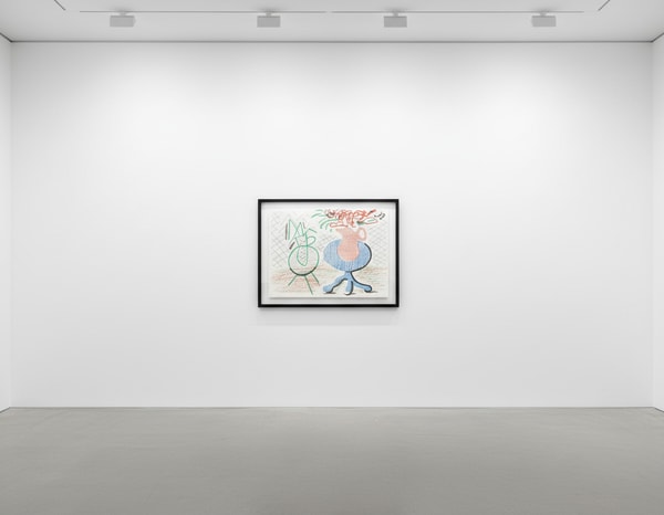 David Hockney - Jug on Table, 1986, Home Made Print