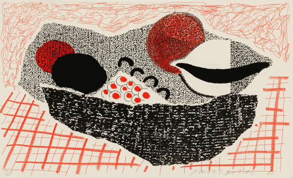 David Hockney - Lemons and Oranges, 1986