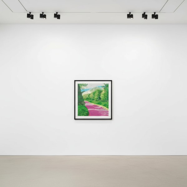 David Hockney - May 31 no. 2, The Arrival of Spring in Woldgate, East Yorkshire, 2011, iPad Drawing printed on paper